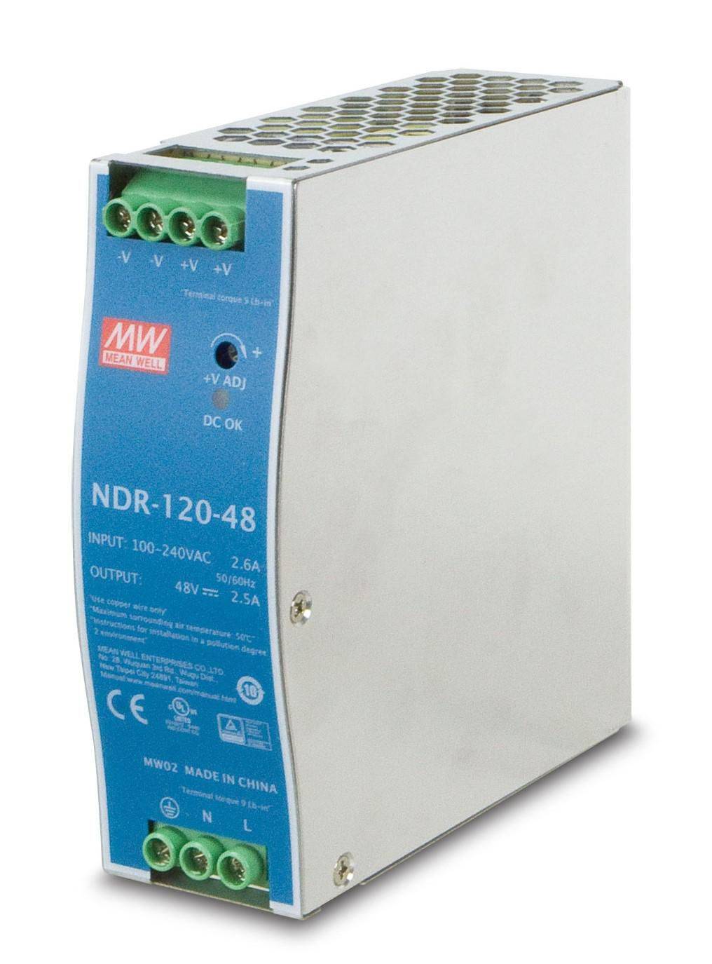 Ernitec DC Enkelvoudige Uitgang Industriële DIN Rail Voedingsunits-0