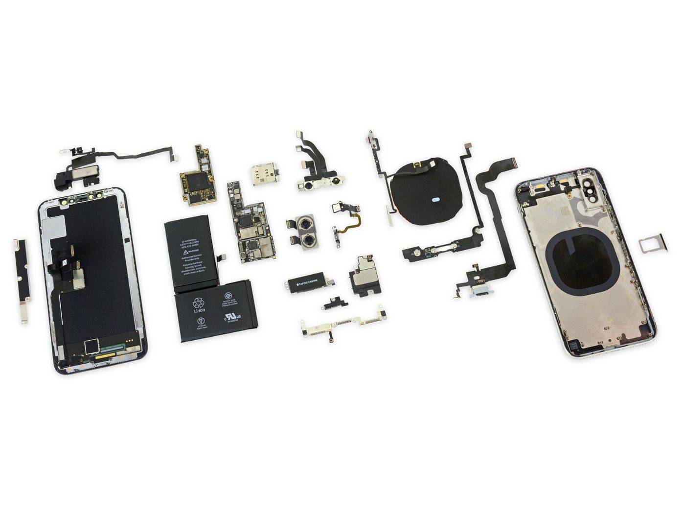 CoreParts luidspreker aardingskabel tussenconnector iPhone XS Max (6,5"),-0