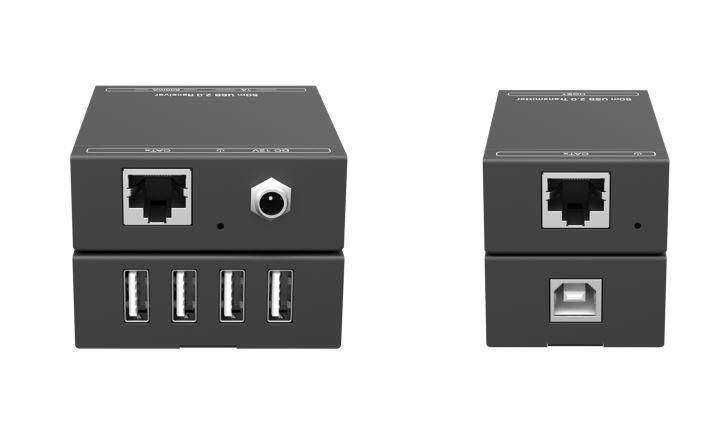 Vivolink USB 4-Port Extender kit via Ethernet Cable-0