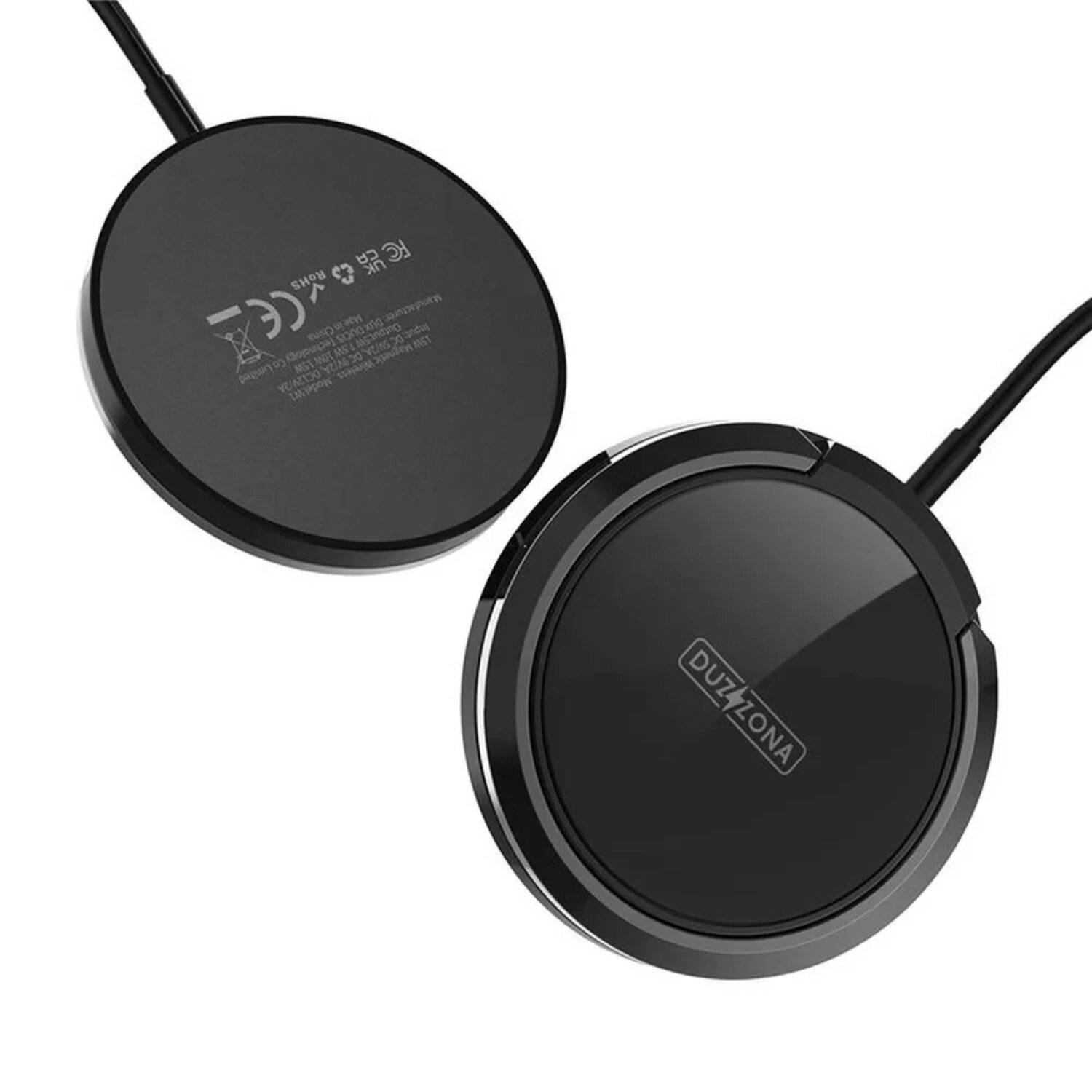 Kabelloses Ladegerät kompatibel mit MagSafe in Schwarz 15W 120m-1