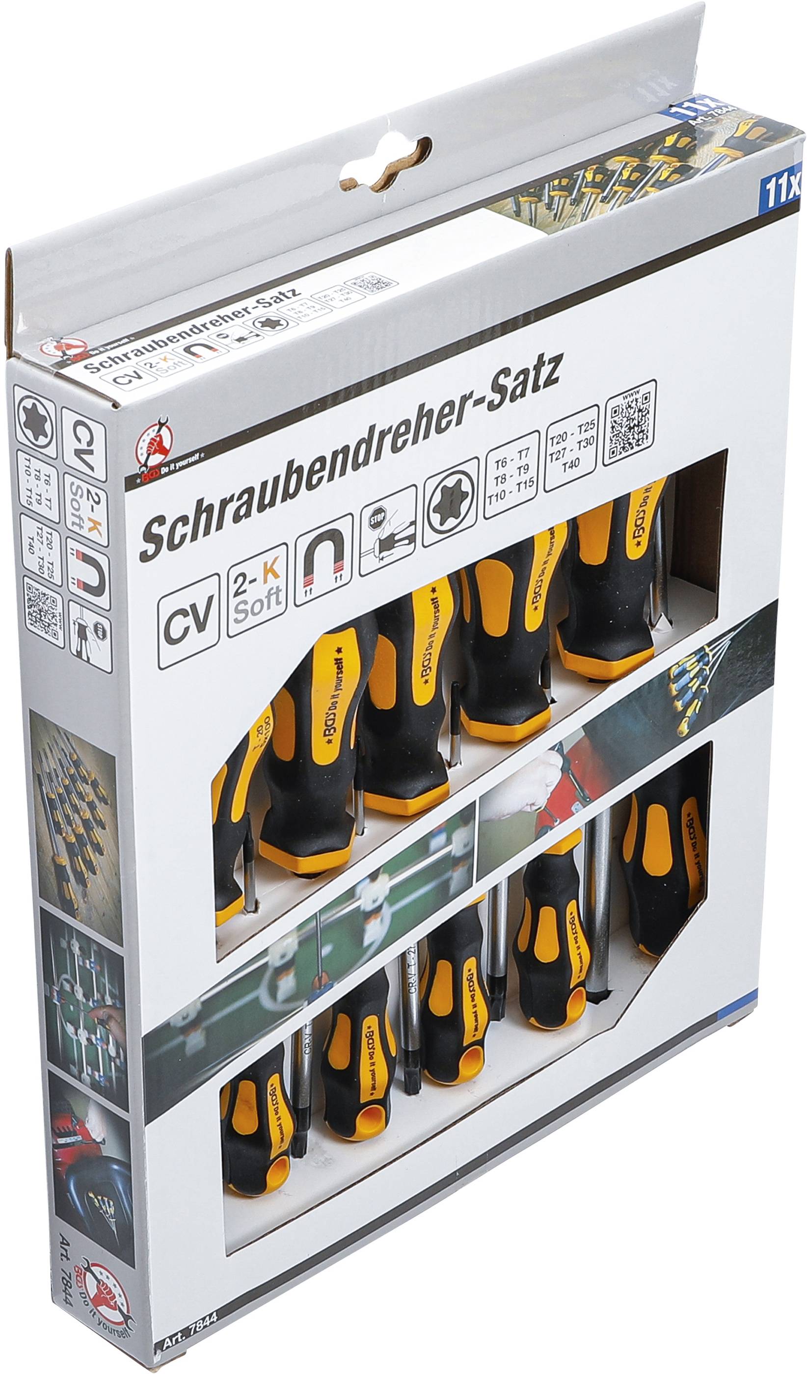 Schroevendraaierset T-profiel (voor Torx) T6 - T40 11-dlg-1