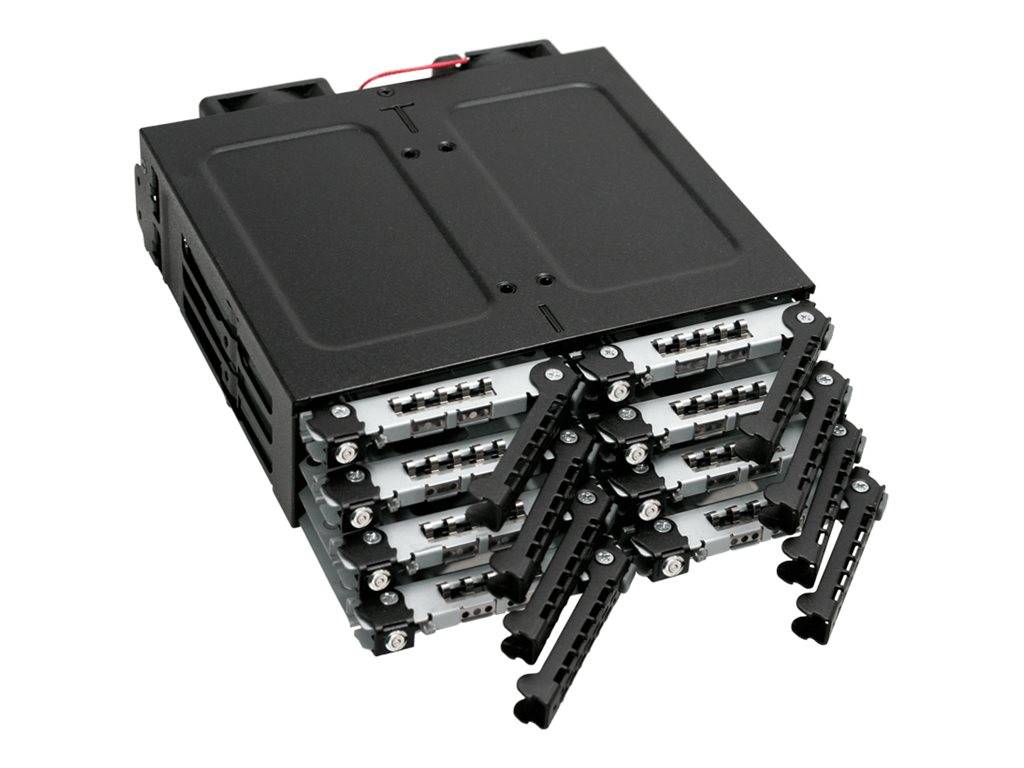 Backplane IcyDock 8x6,3cm SATAI-III in 1x5,25" sleutelsloten-2
