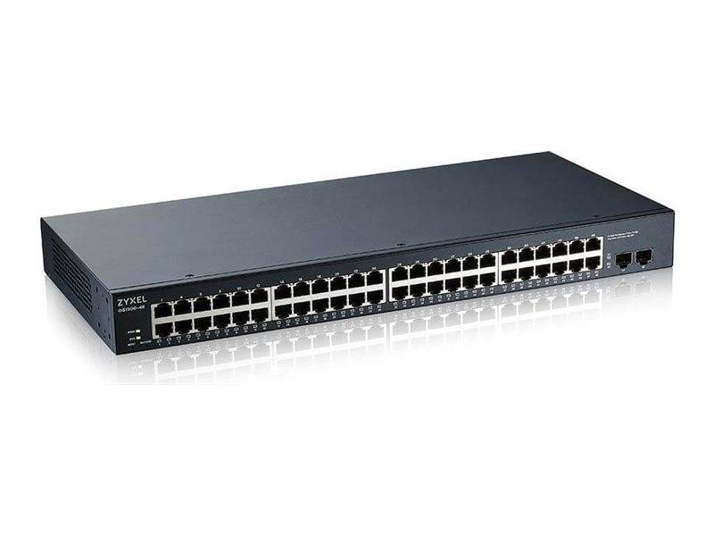 Zyxel GS1900-48-EU0102F netwerkswitch L2 Gigabit Ethernet (10/100/1000) Zwart-1