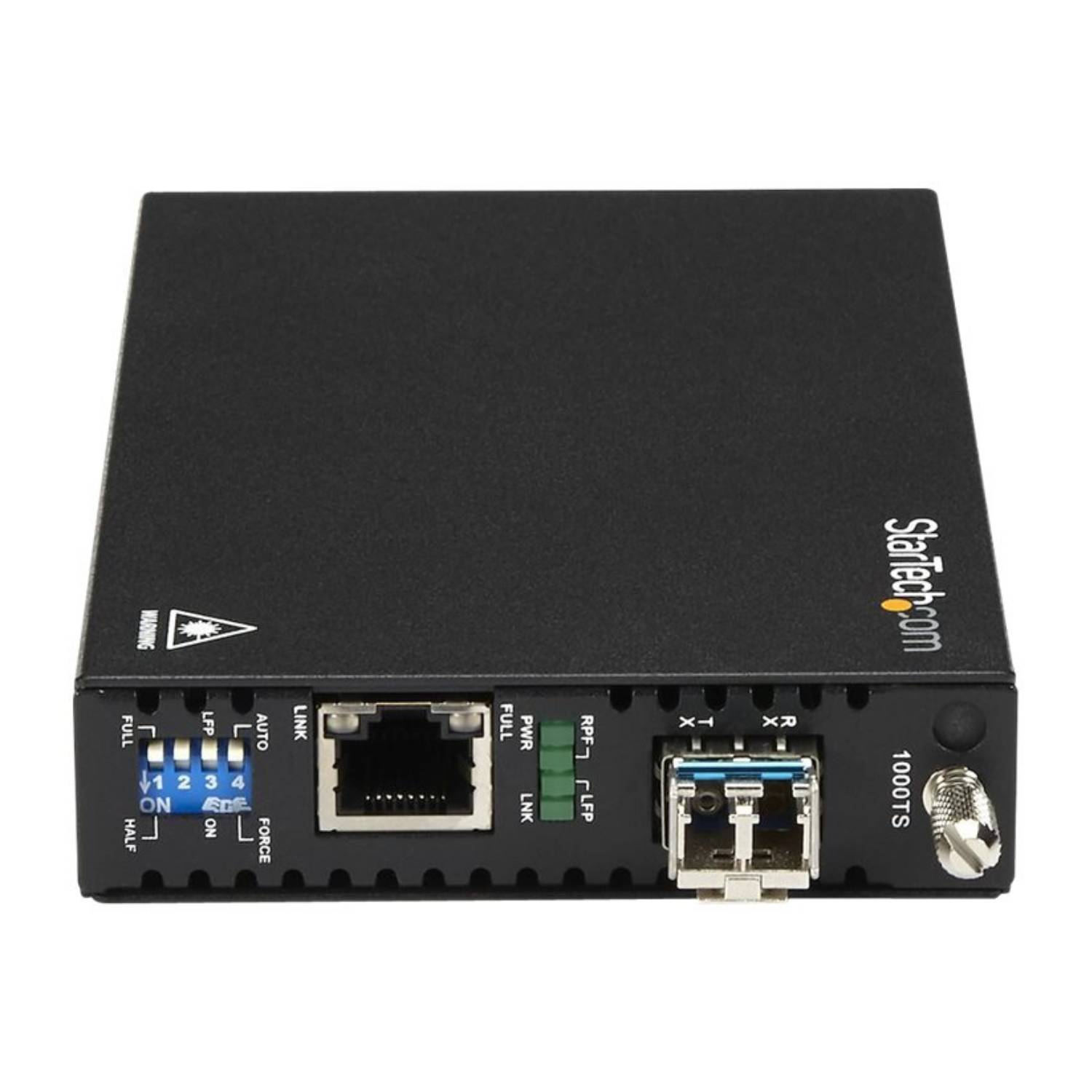 StarTech.com Gigabit Ethernet koper naar glasvezel media converter - SM LC - 10 km - 2 Poort(en) - 1 x Netwerk (RJ-45) --1