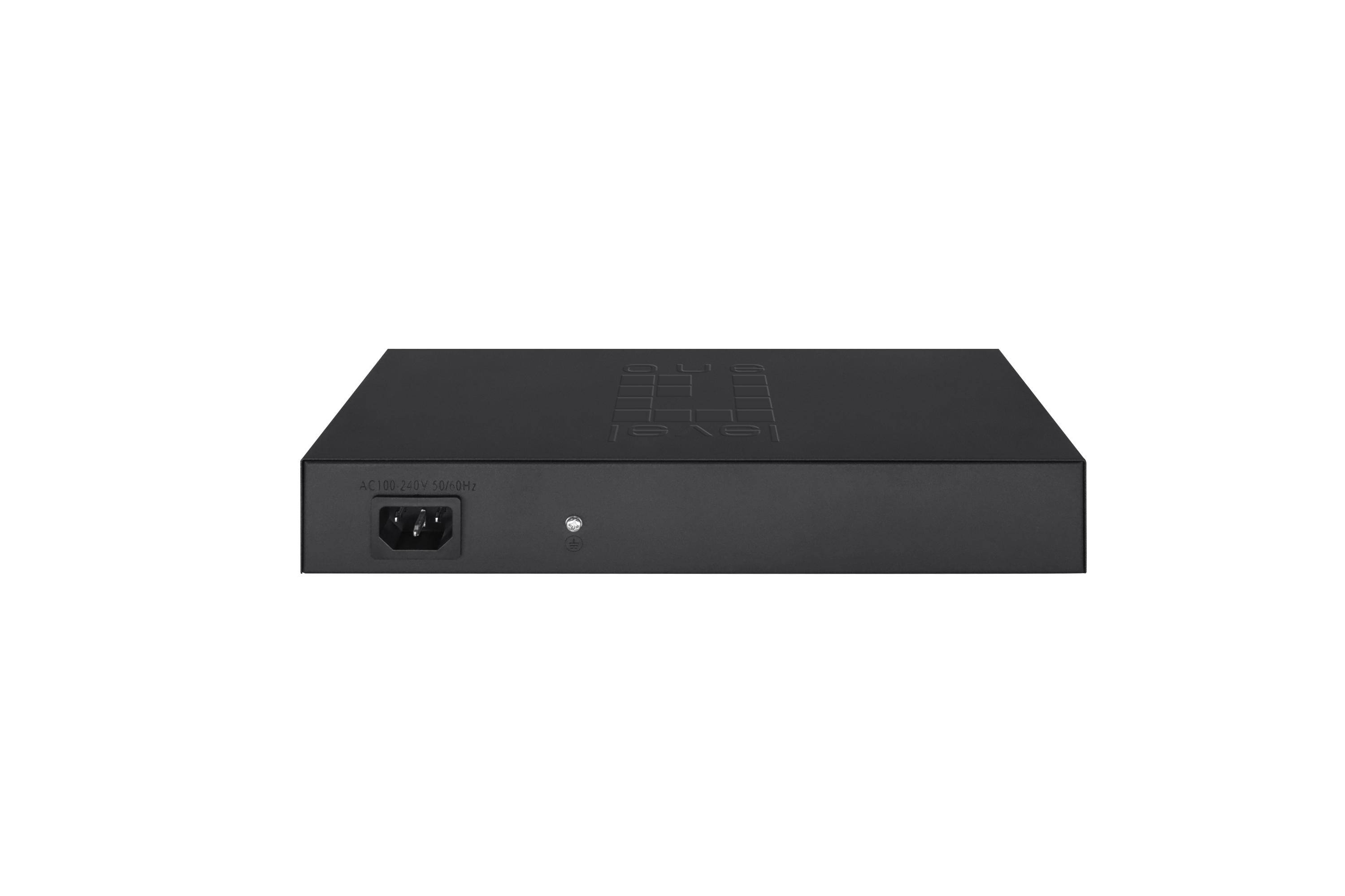 LevelOne-schakelaar 16x GE GES-2118 2xGSFP 19" Hilbert-1