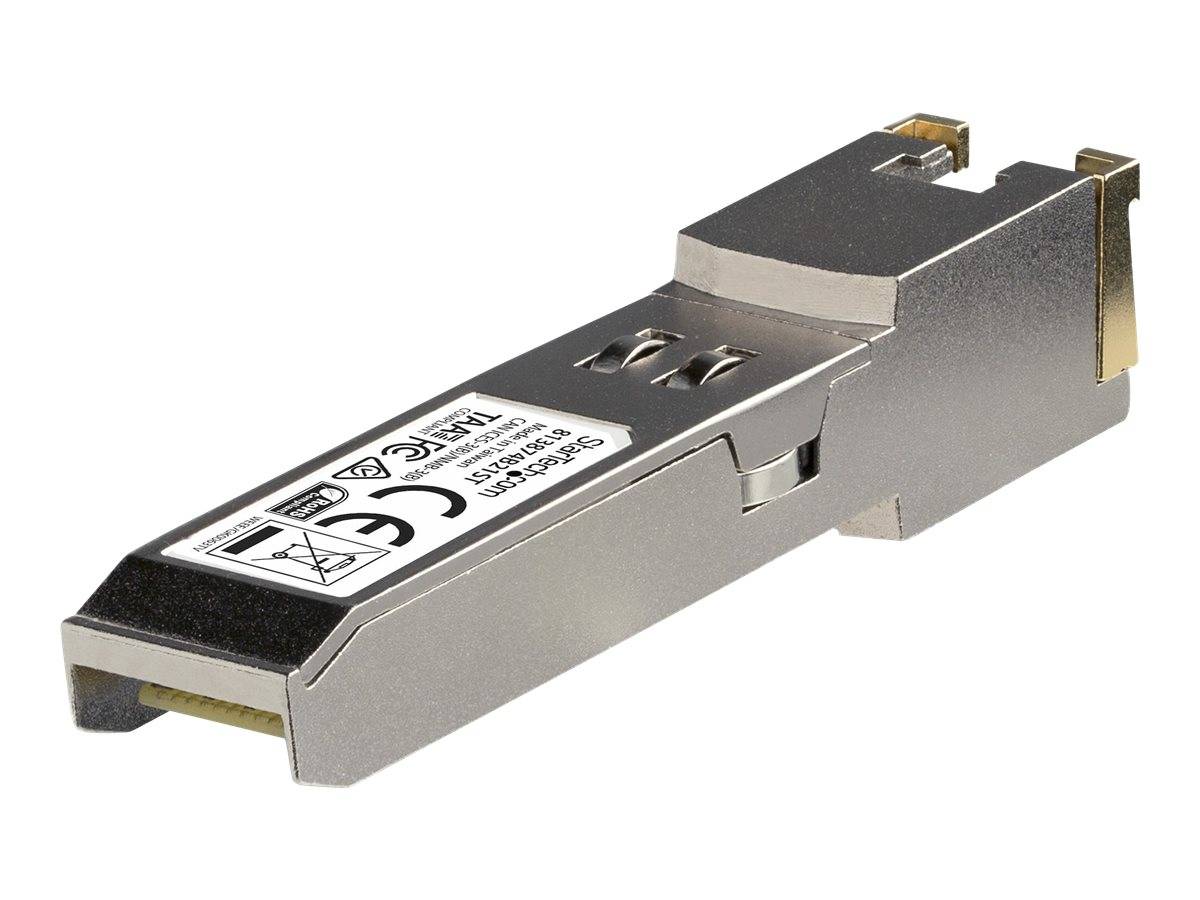 StarTech.com HP 813874-B21 compatibel SFP+ Transceiver module - koper -10GBASE-T - MSA conform - RJ45 SFP+ module - 30m-2