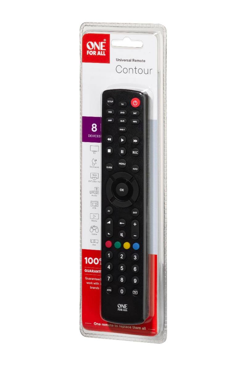 One For All URC1280 Universele afstandsbediening Contour 8-2