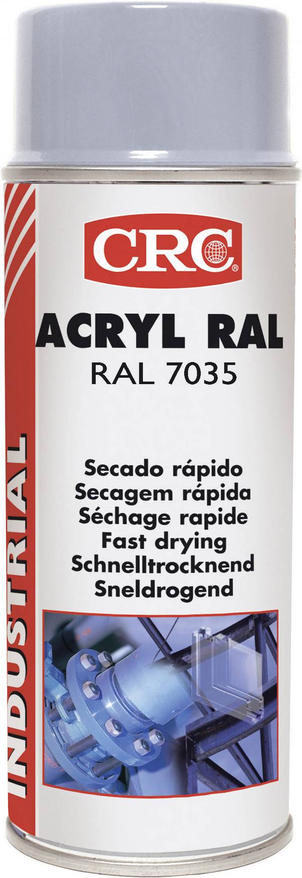 CRC  31079-AA Acryllak Lichtgrijs RAL-kleurcode 7035 400 ml