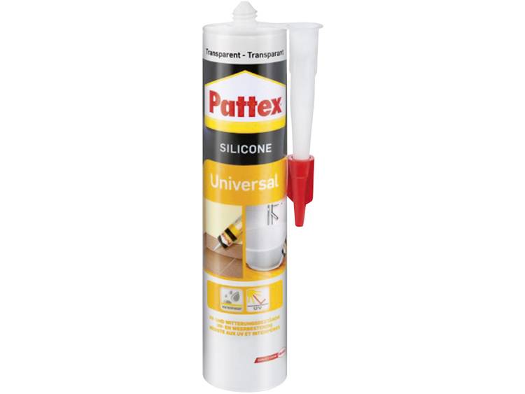 Pattex universeel silicone transparant 300 ml