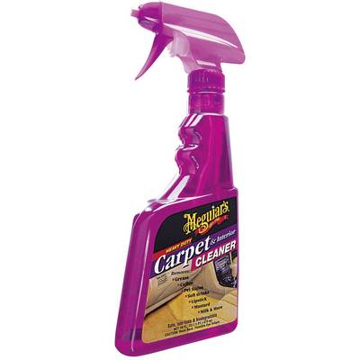 Meguiar's Reinigingsspray voor tapijt en interieurs, geschikt voor het verwijderen van vlekken zoals dierenvlekken en hardnekkig vuil.