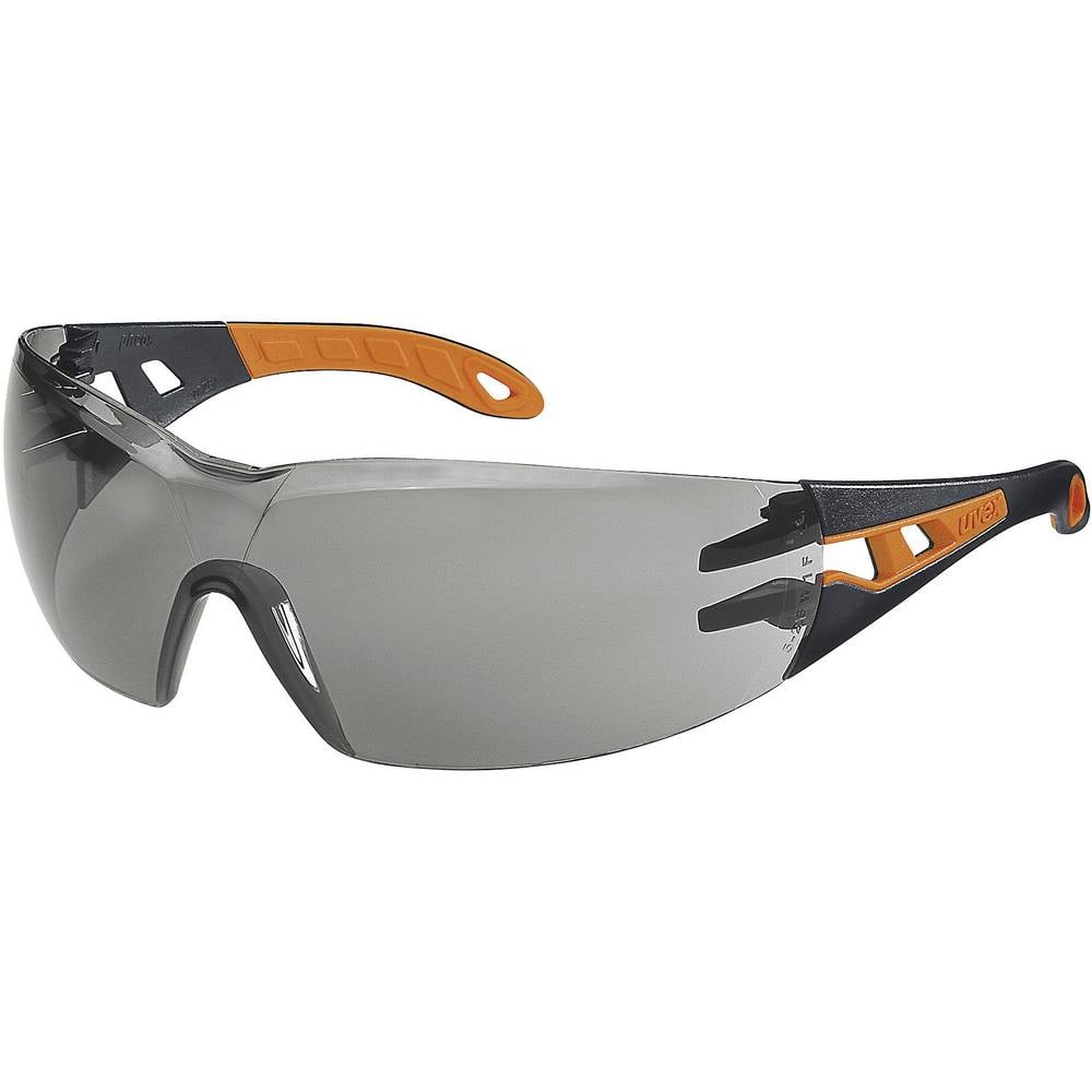 Uvex Pheos Airsoft Veiligheidsbril, Oranje/Zwart - Anti-Condens & Krasvast