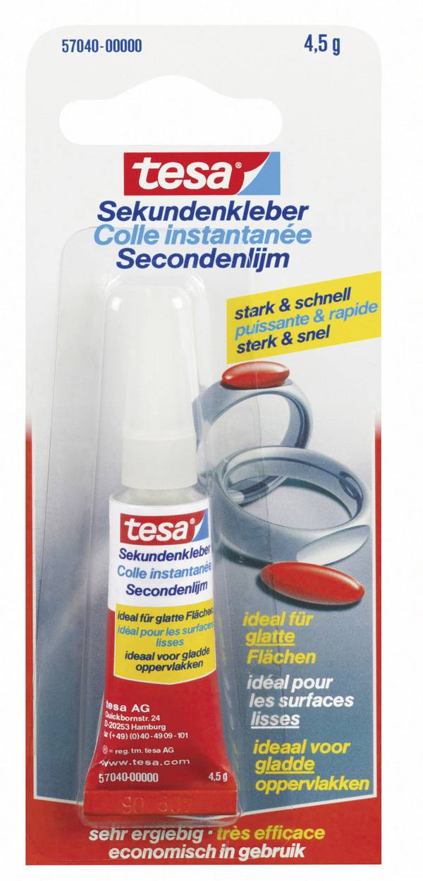 tesa  Secondelijm 57040-0 4.5 g