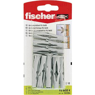 Fischer FU 8 x 50 K Universele pluggen 50 mm 8 mm 53284 12 stuk(s)