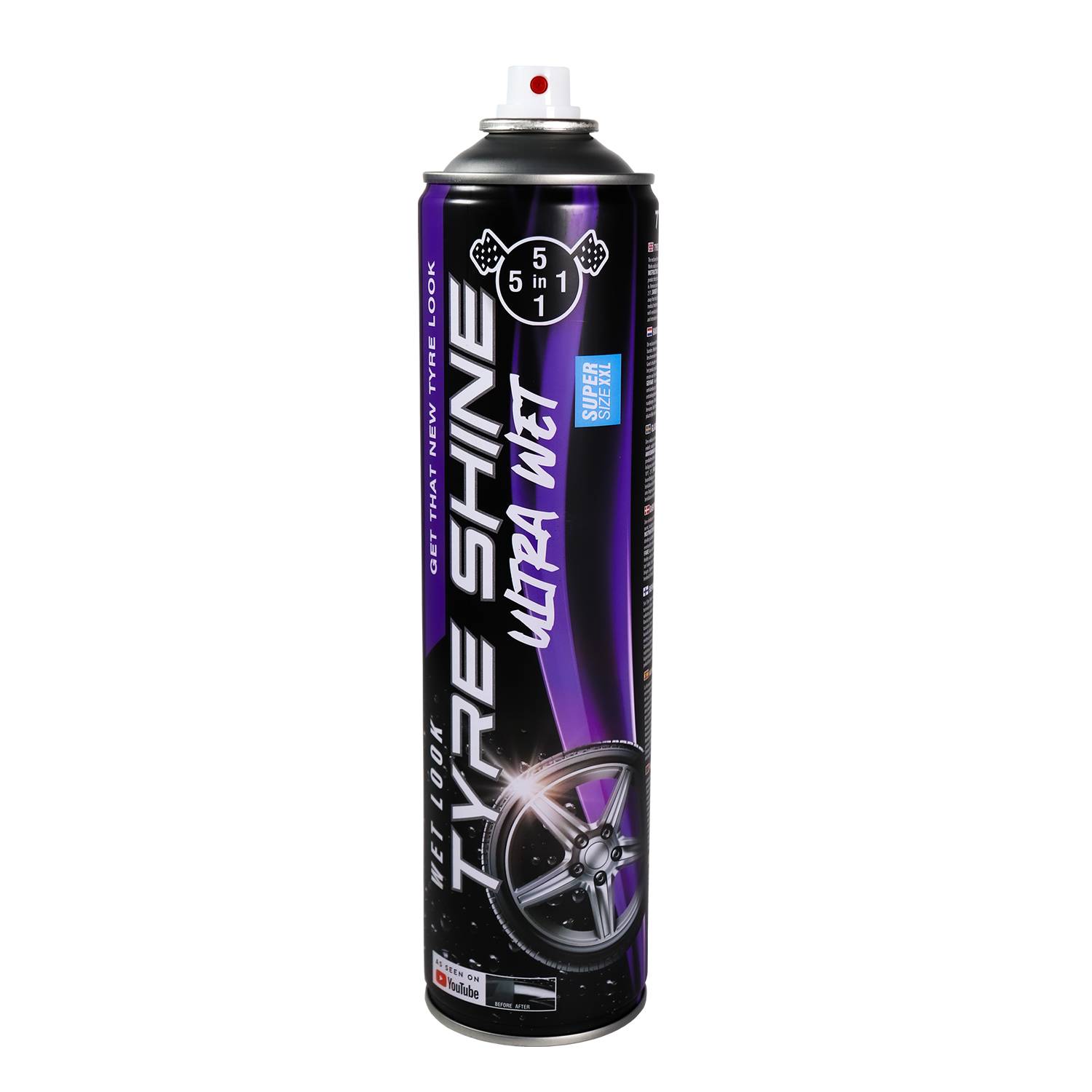5in1 Ultra Wet Tyre Shine bandenglans 650ml-1