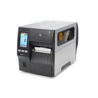 Zebra ZT411, 8 dots/mm (203 dpi), peeler, rewinder, disp. (kleur), RTC, EPL, ZPL, ZPLII, USB, RS232, BT, Ethernet |-0