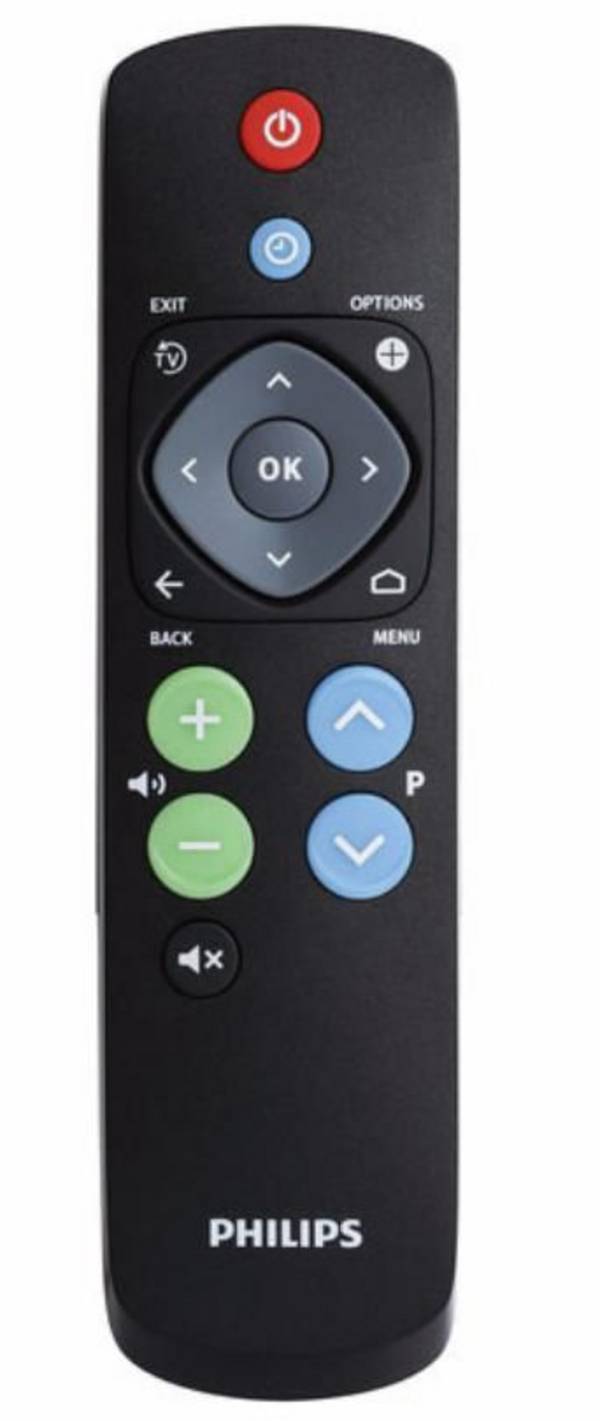 Philips 22AV1601B afstandsbediening TV 22AV1601B, TV, Zwart