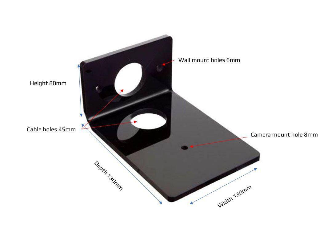 Vivolink 130x180mm Plastic, Transparent. Fits VLCAM200 PTZ Camera. (Including VLCAMSCREW)-1