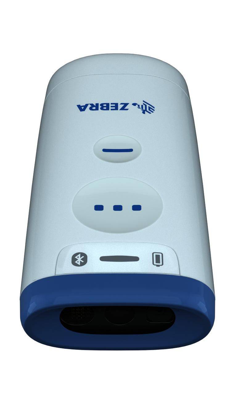Zebra CS6080-HC, BT, 2D, BT (5.0), FIPS, kabel (USB), wit, IP65-0