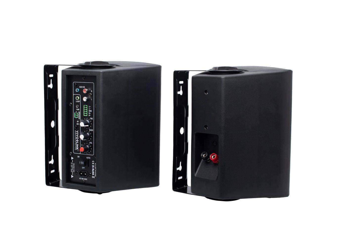 Vivolink Actieve Luidsprekerset, Zwart (VLSP65AB)-1