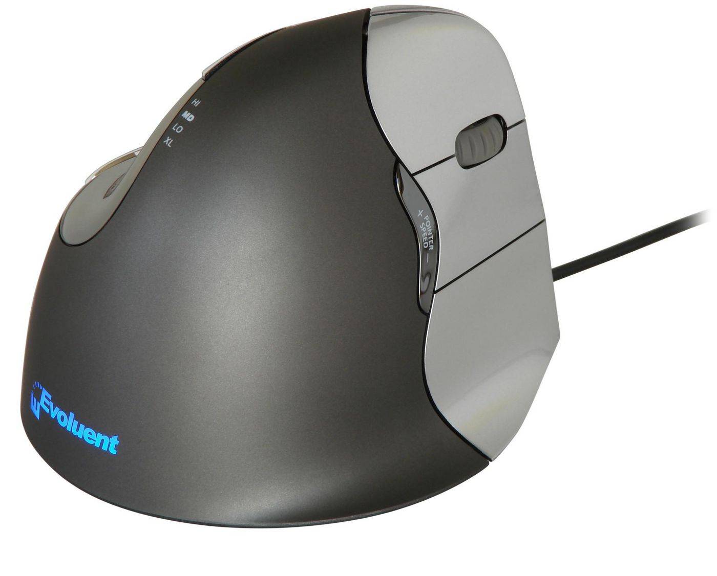 Evoluent VerticalMouse 4, 6 knoppen, USB-0