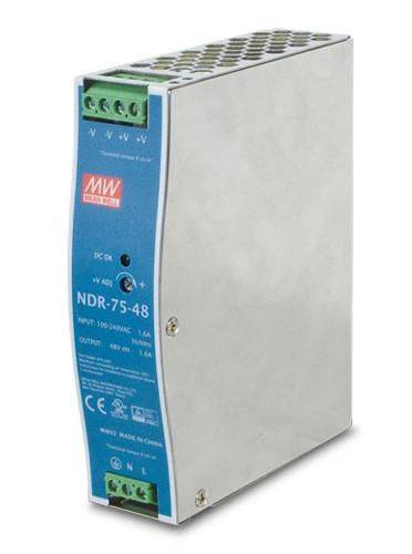Ernitec DC Enkelvoudige Uitgang Industriële DIN Rail Voedingsunits-0