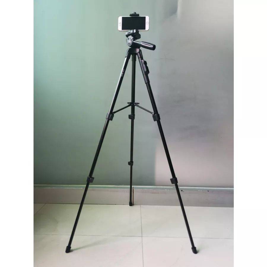 CoreParts Statief 51cm-180cm, geschikt voor alle camera's en telefoons van 4-7 inch - Multidirectioneel met verstelbare-1