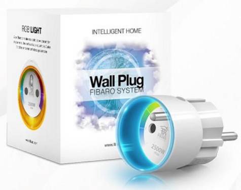 Fibaro Zw5 slanke stekker wit