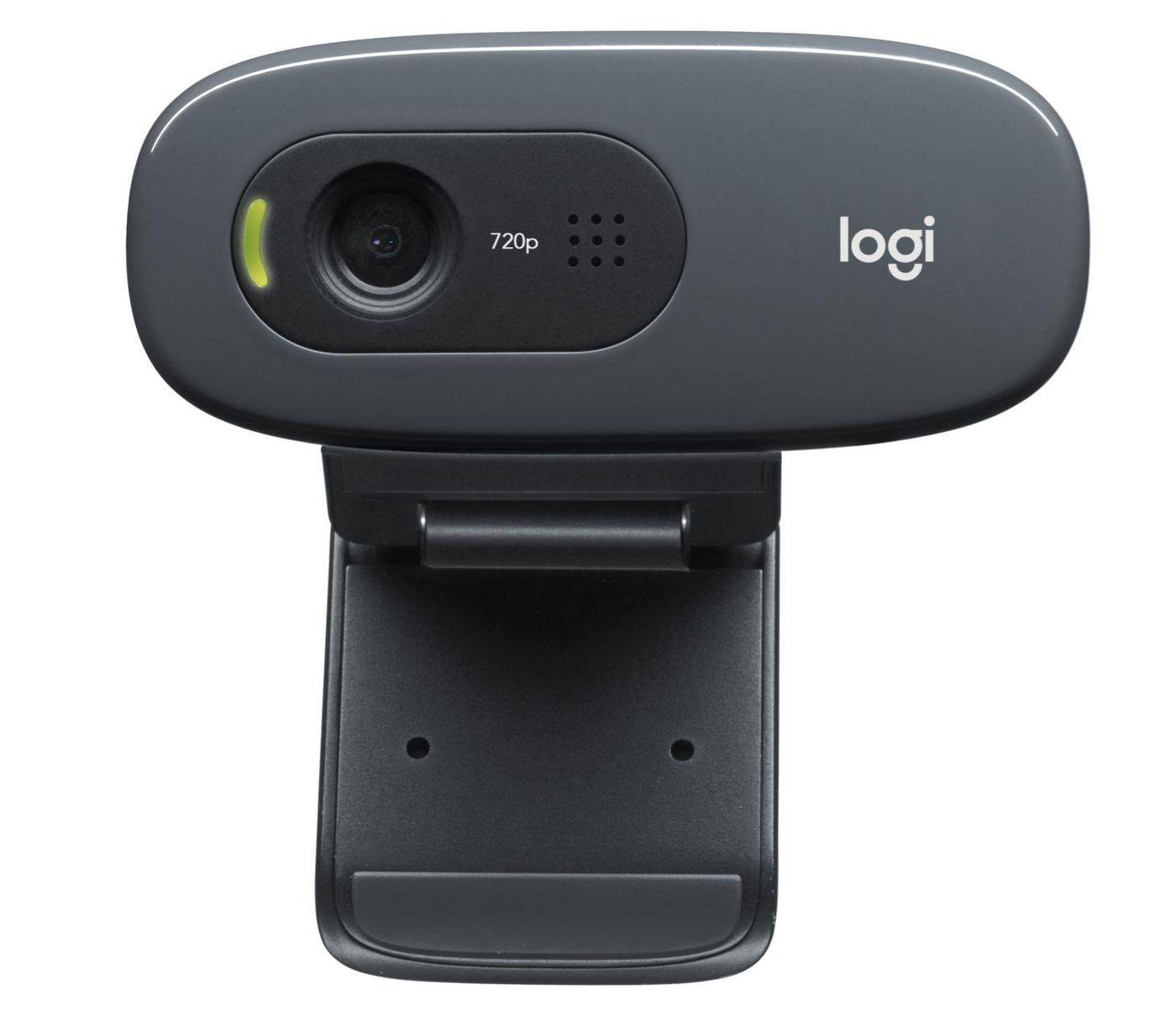 Logitech C270 HD WEBCAM, 3 MP, 1280 x 720p, USB 2.0, Zwart-1
