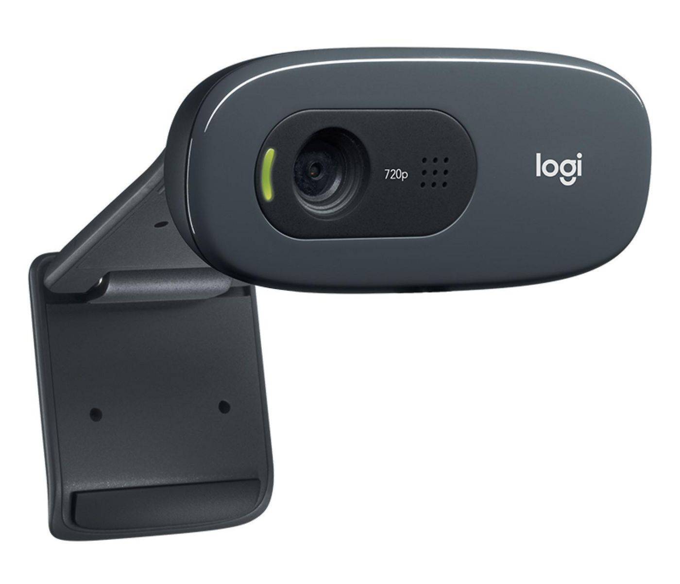 Logitech C270 HD WEBCAM, 3 MP, 1280 x 720p, USB 2.0, Zwart-2