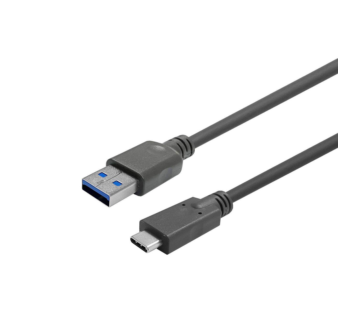Vivolink USB-C mannelijk - Een mannelijke kabel 3m Zwart-0