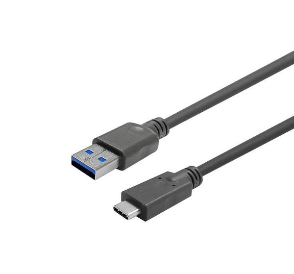 Vivolink USB-C mannetje - A mannetje Kabel 12,5m Zwart
