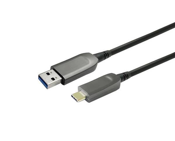 USB-A naar USB-C M/M glasvezelkabel 20m - Kabel - Digitaal/Data
