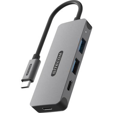 Sitecom USB-C naar 2x USB-A + 2x USB-C Hub USB-hub