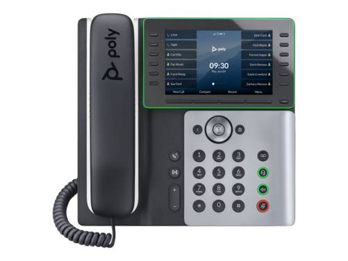 Poly Edge E550 IP-telefoon en PoE-compatibel