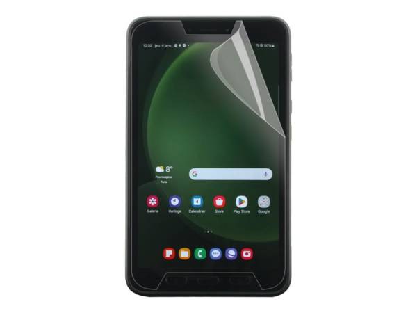 Mobilis 036315 schermbeschermer voor tablets, transparante schermbeschermer voor Samsung, 1 stuk