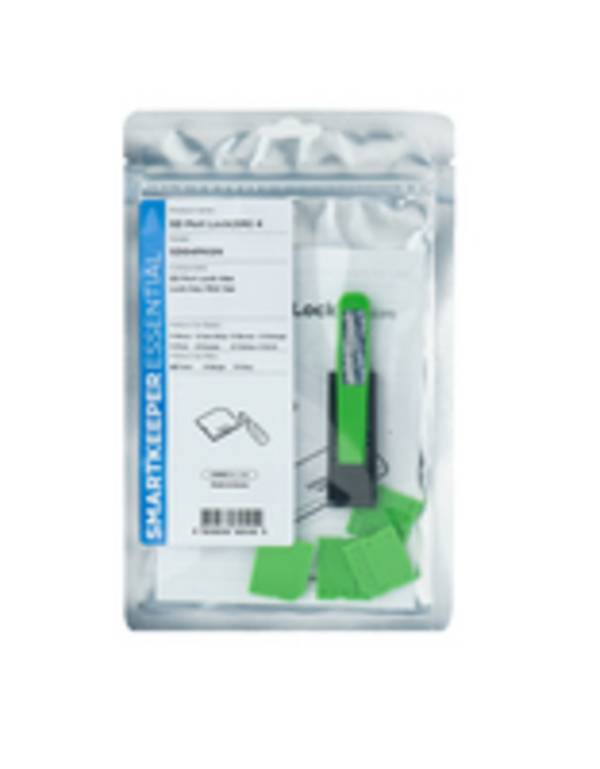 SmartKeeper Mini "SD Port" Blocker groen 4 stuks+sleutel