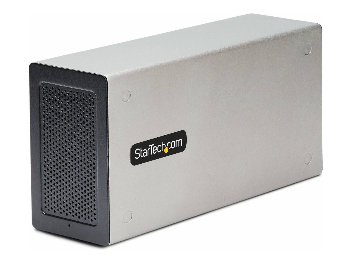 StarTech.com Thunderbolt 3 PCIe Box, Externe Behuizing met Twee PCI-E Slots, Externe PCIe Slots, 8K/4K Output Via TB3/DP-0