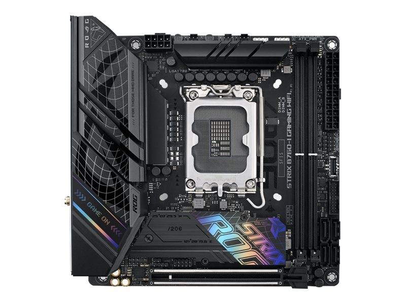 ASUS ROG STRIX B760-I GAMING WIFI - Moederbord - Mini-ITX - LGA1700-socket - B760-chipset - USB 3.2 Gen 1, USB-C 3.2 Gen-0