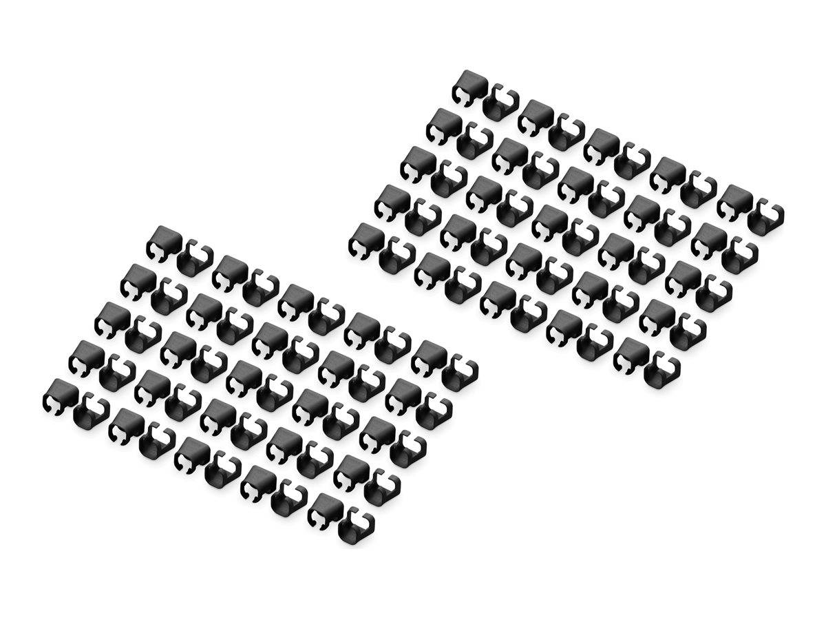 DIGITUS kleurclips voor patchkabel RJ45 100 stuks zwart-0