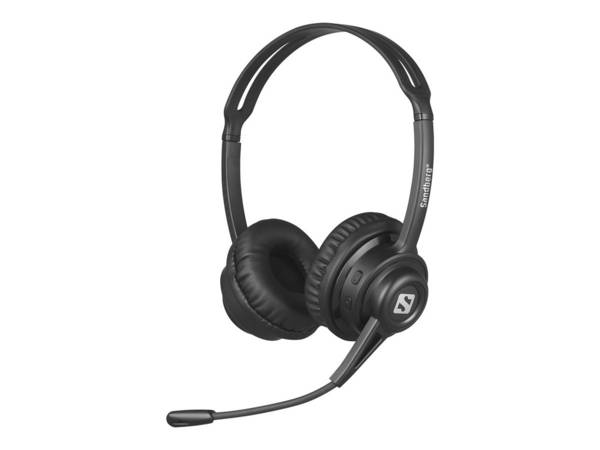 Sandberg Bluetooth Headset ANC+ENC Kopfhörer Kabellos Kopfband Musik/Alltag Schwarz (126-44)