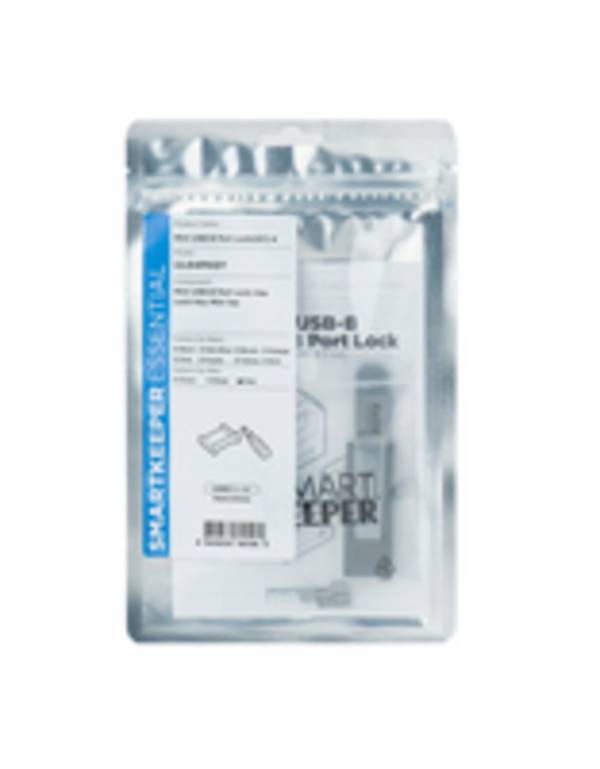 SmartKeeper Mini "Mini USB-B Port" Blocker grijs 4 st.+Sleutel