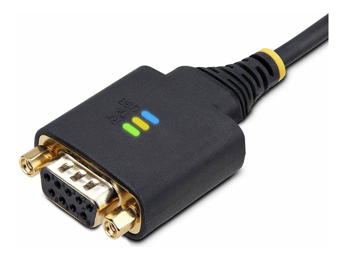 StarTech.com 3m USB naar Null Modem Seriële Kabel, DB9 Schroeven/Moeren, COM Retention, USB naar RS232, FTDI, Windows/ma-4