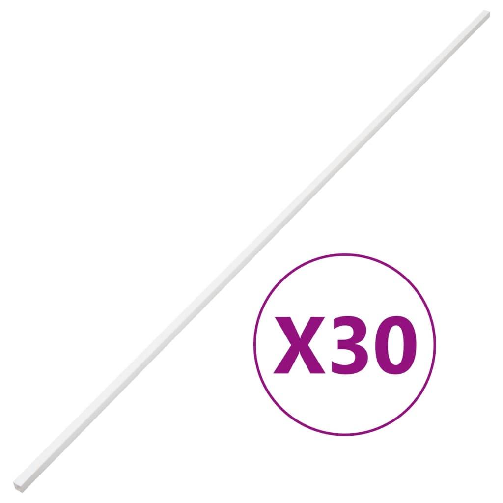 Vidaxl kabelgoot 25x25 mm 30 m pvc 87210123657288721012365728-0
