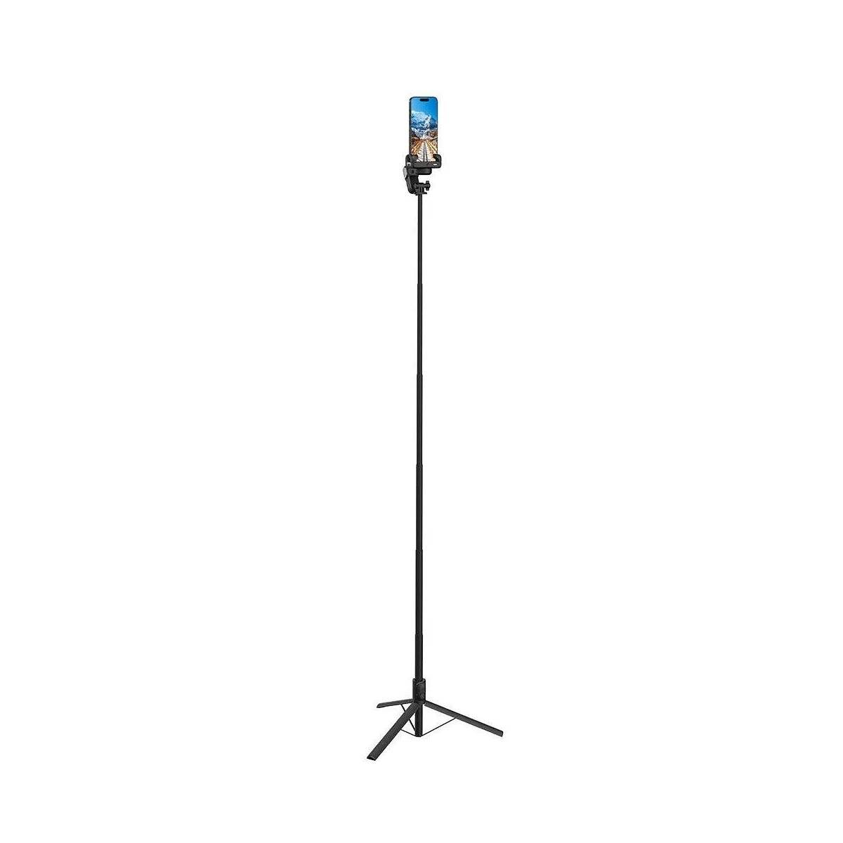 WiWU - Selfie Stick Wi-SE009 3in1 met statieffunctie en stabilisatie - tot 1,6m-2
