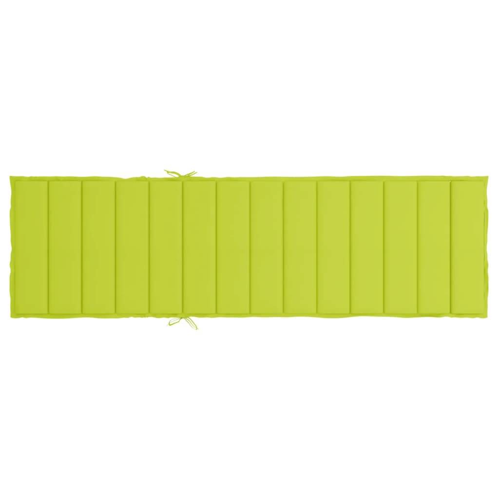 vidaXL - Ligbedkussen - 200x50x3 - cm - oxford - stof - heldergroen-4