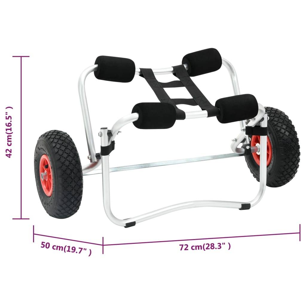 Vidaxl kayak trolley 87184758274058718475827405-4