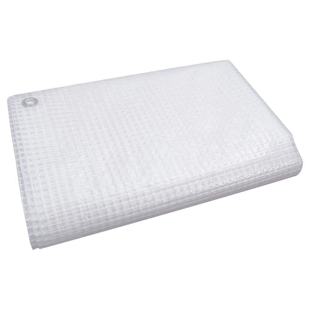 vidaXL - Dekzeil - leno - 140 - g/m² - 4x4 - m - wit-3