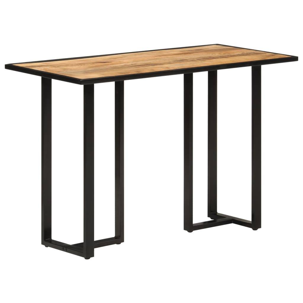 vidaXL - Eettafel - 110x55x75,5 - cm - massief - mangohout