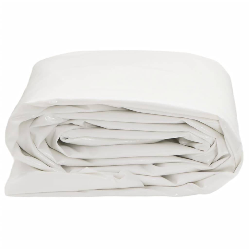 vidaXL - Dekzeil - 650 - g/m² - 1,5x6 - m - wit-4