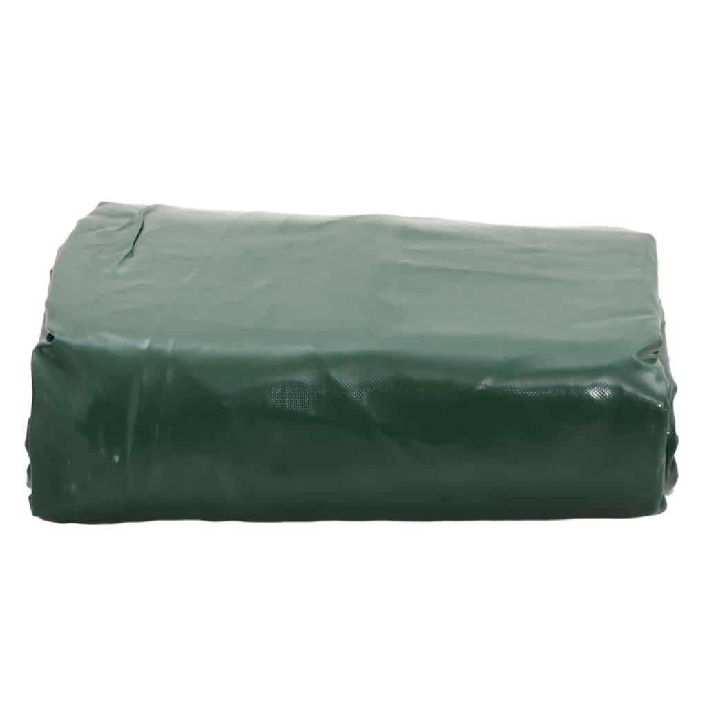 vidaXL - Dekzeil - 650 - g/m² - 1x2,5 - m - groen-4